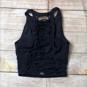 Alo Yoga Black Movement Bra 💚